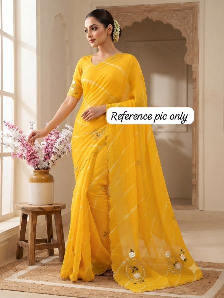 Vinayak saavan special lehriya saree distributors
